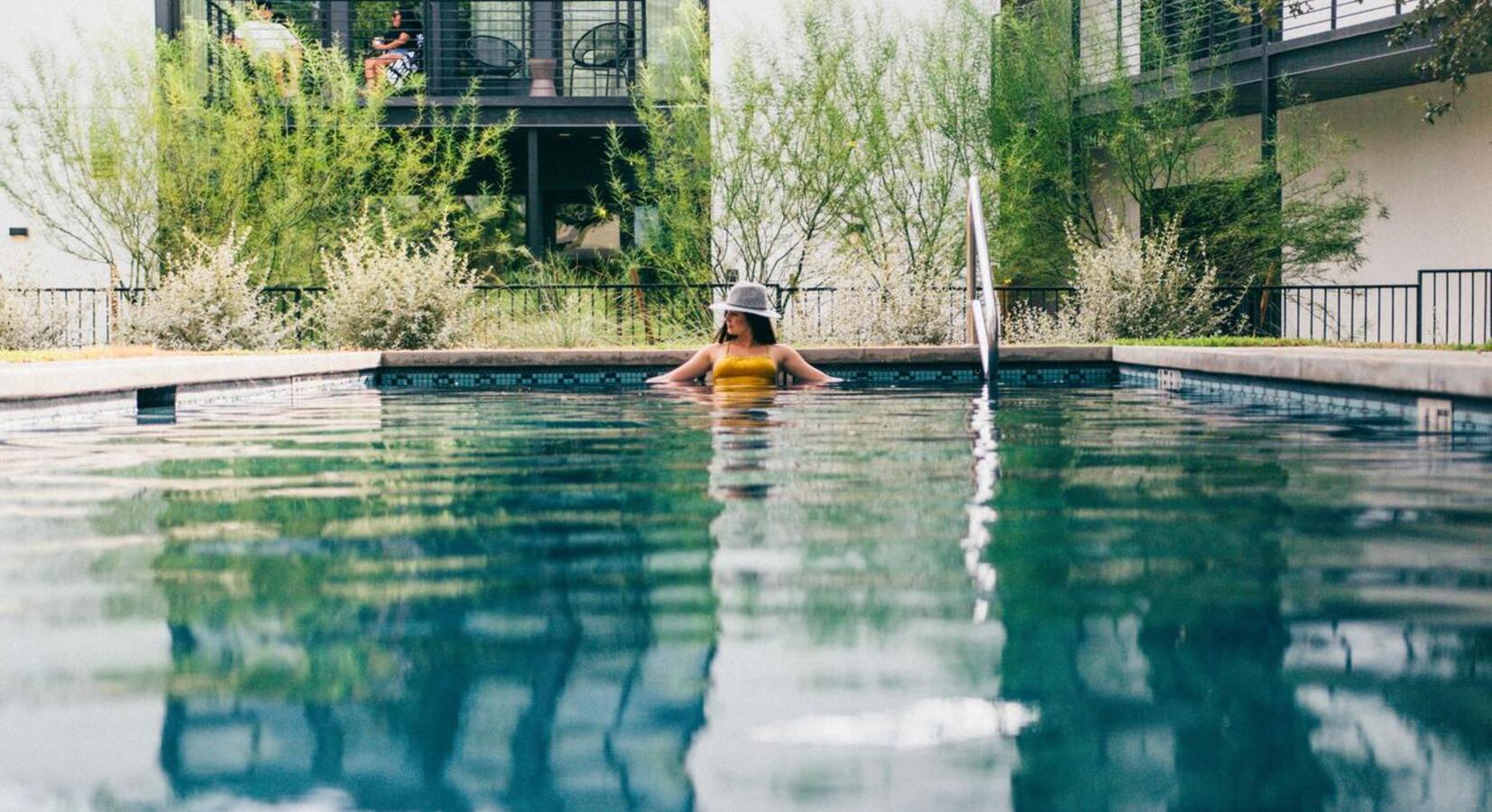 Hotel swimming pool