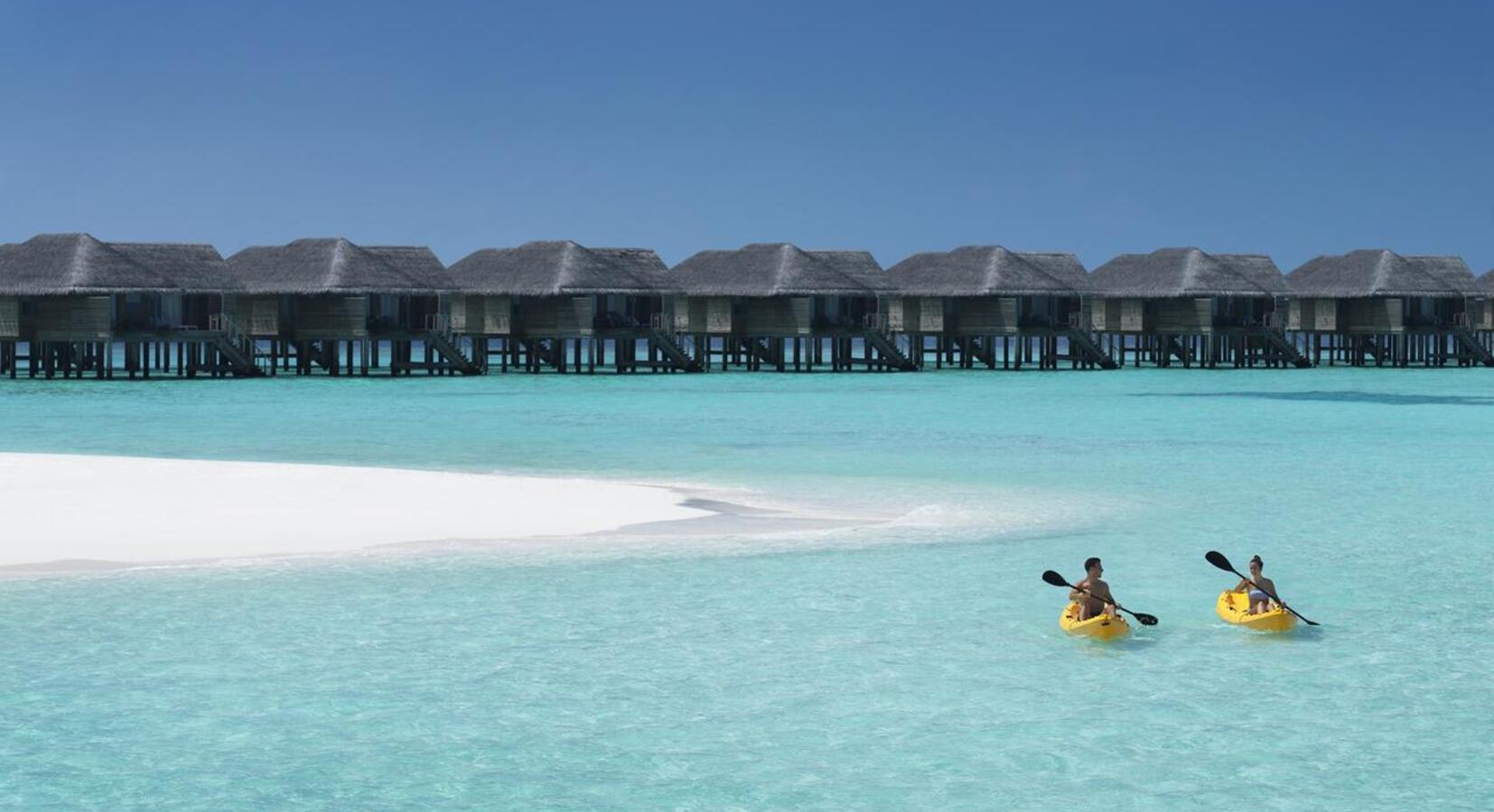 Kayaking on the lagoon 