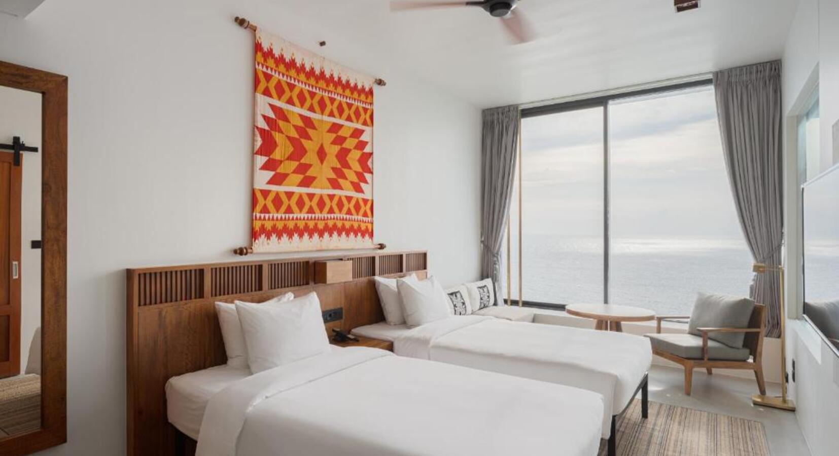 Twin Room with Sea View