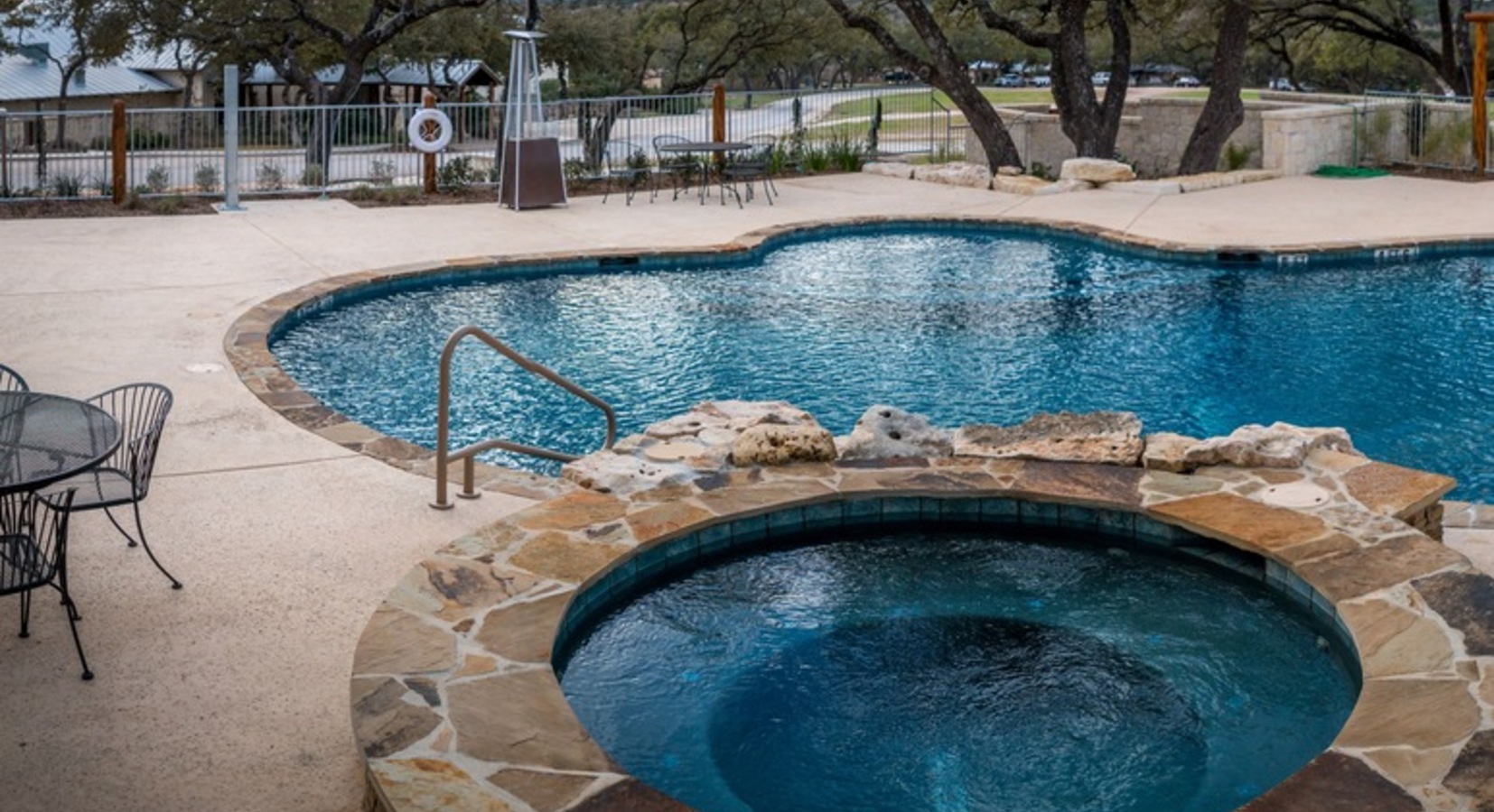 Pool and Hot Tub