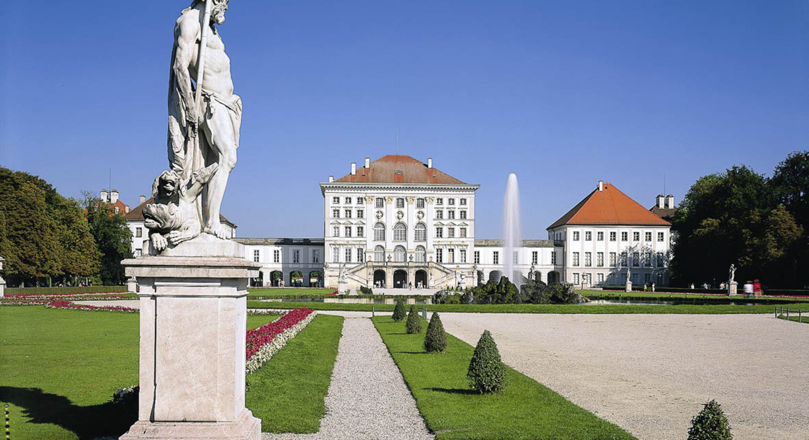 Nymphenburg Palace just on the corner!