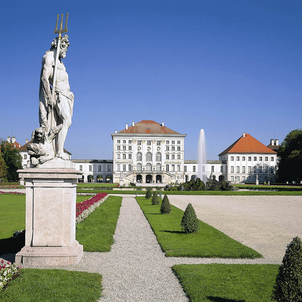 Nymphenburg Palace just on the corner!