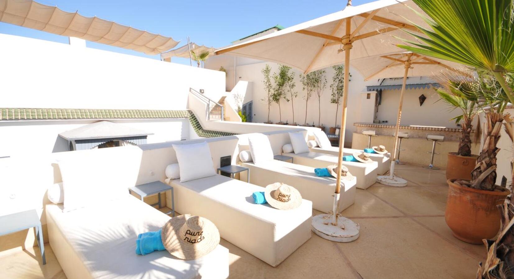 Riad roof terrace