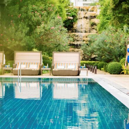 Hotel swimming pool