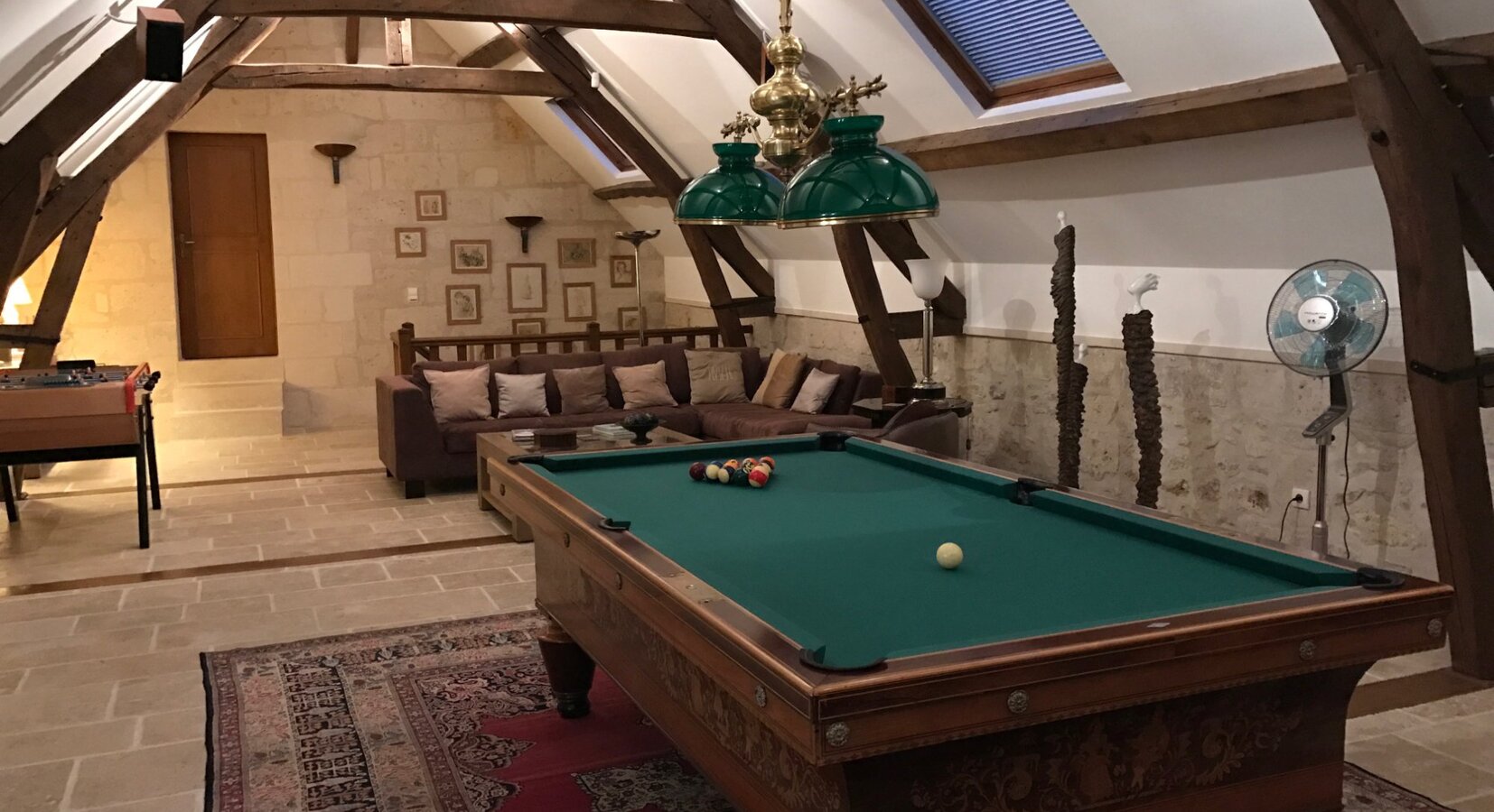 Billiards room