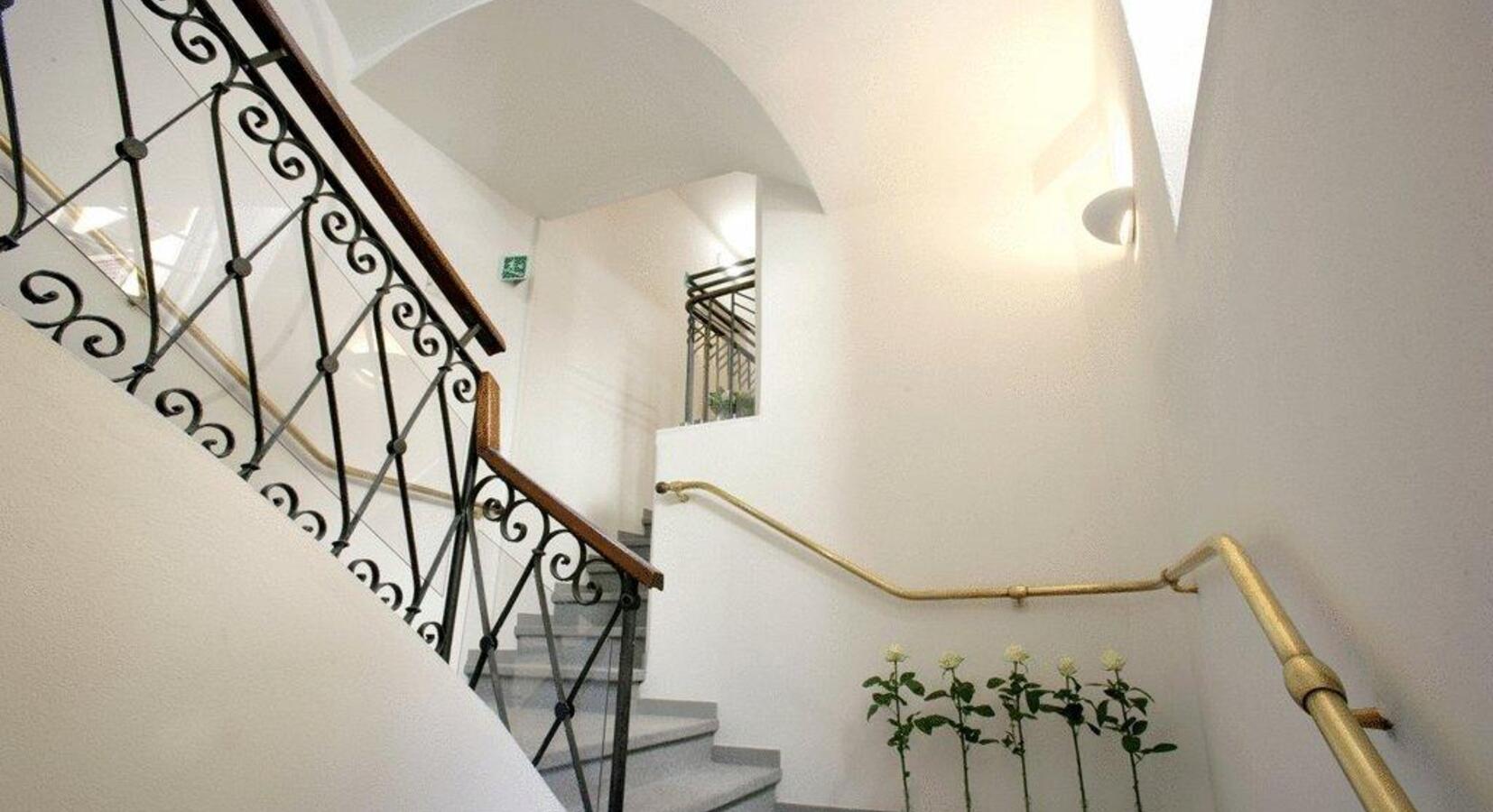 Hotel staircase