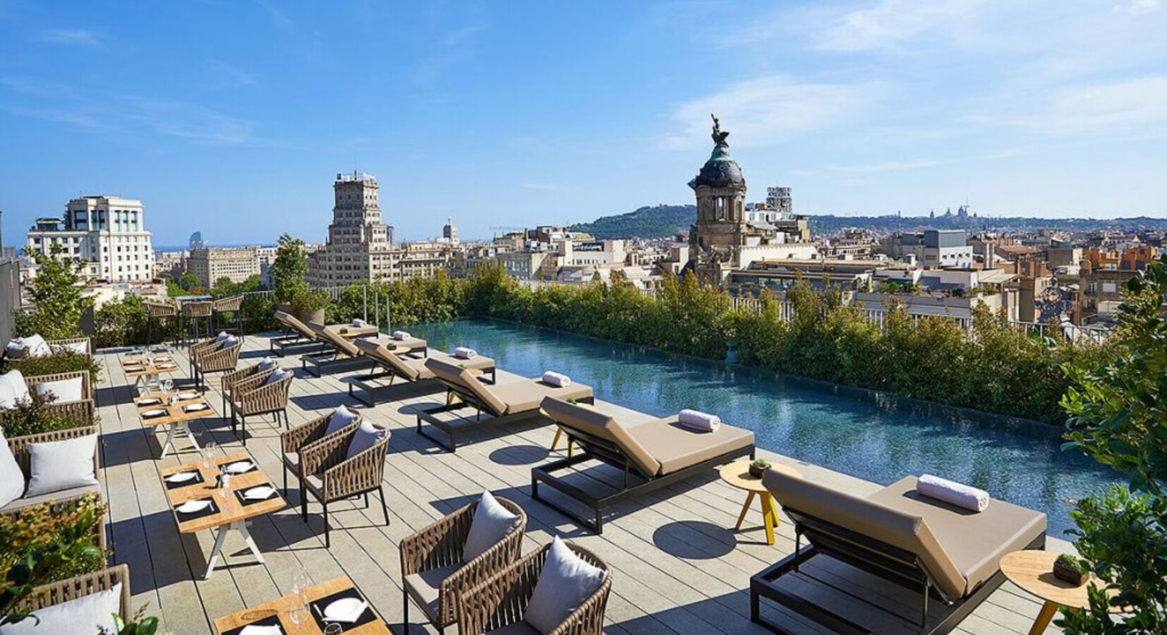 Roof Terrace and Pool