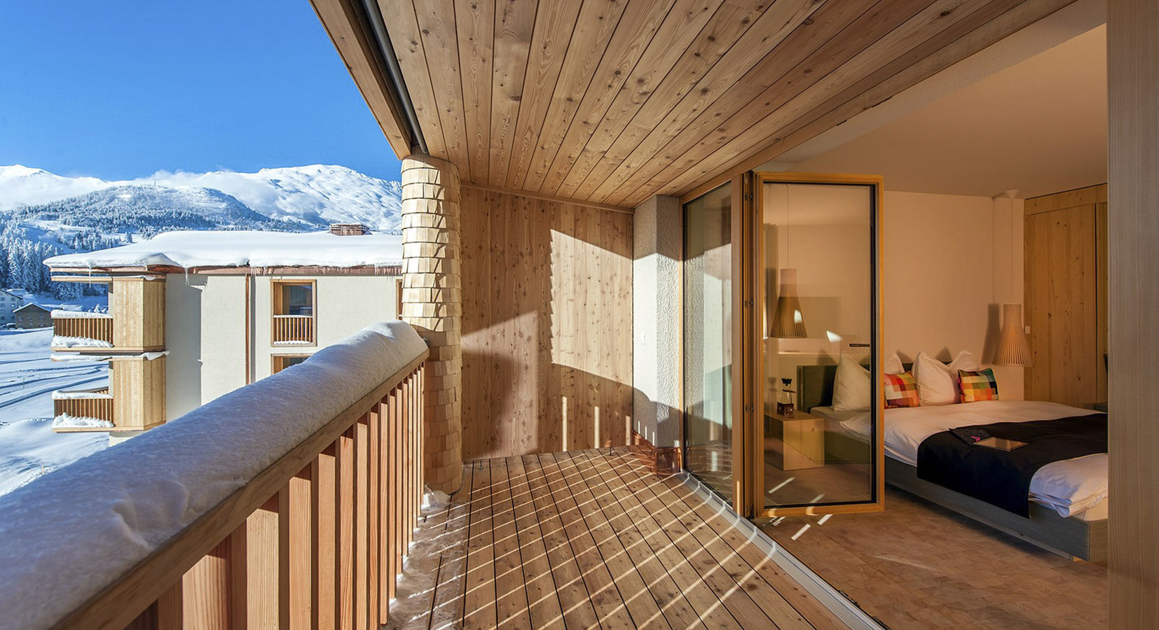 Guestroom balcony