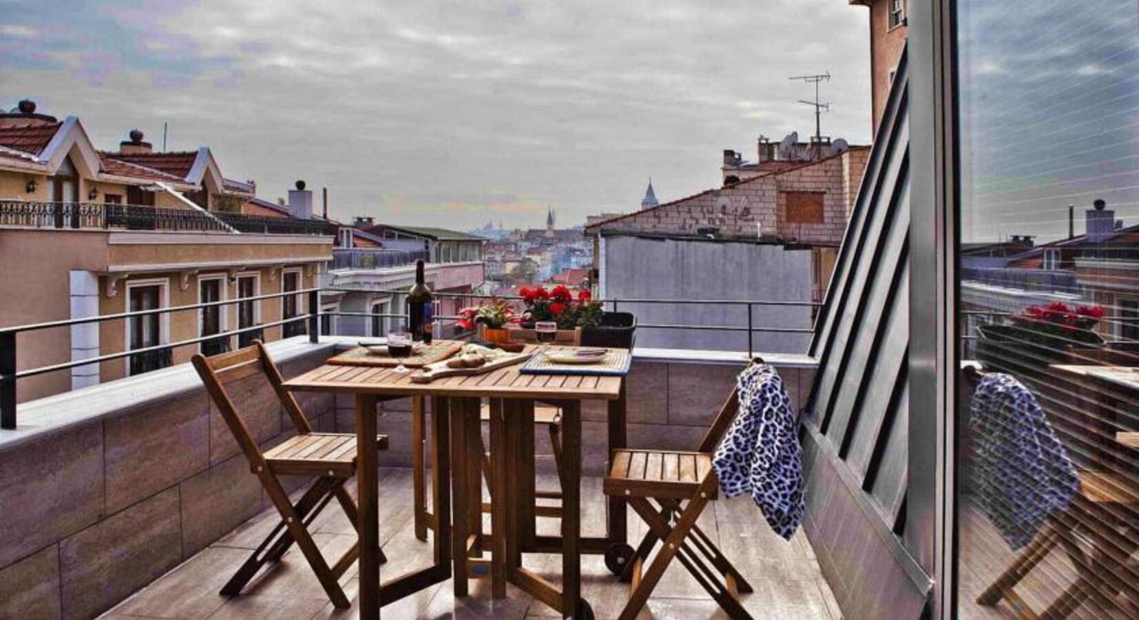 Roof terrace