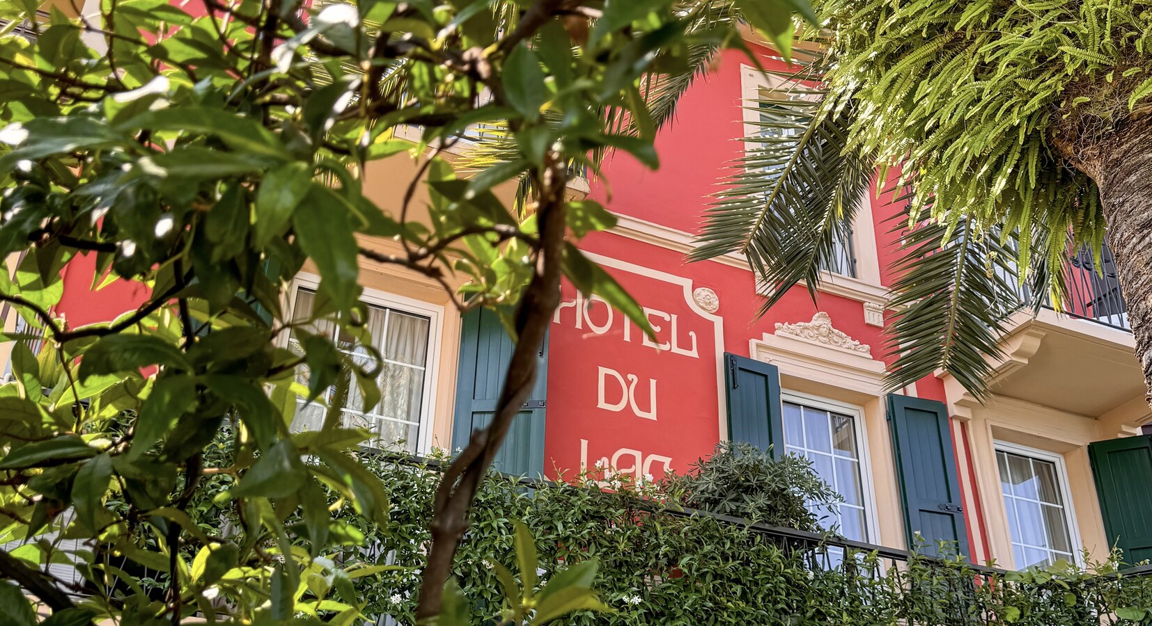 The jasmine growing at Hotel Du Lac