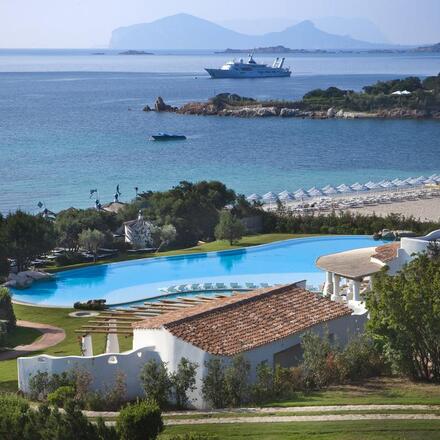 Pool and beach