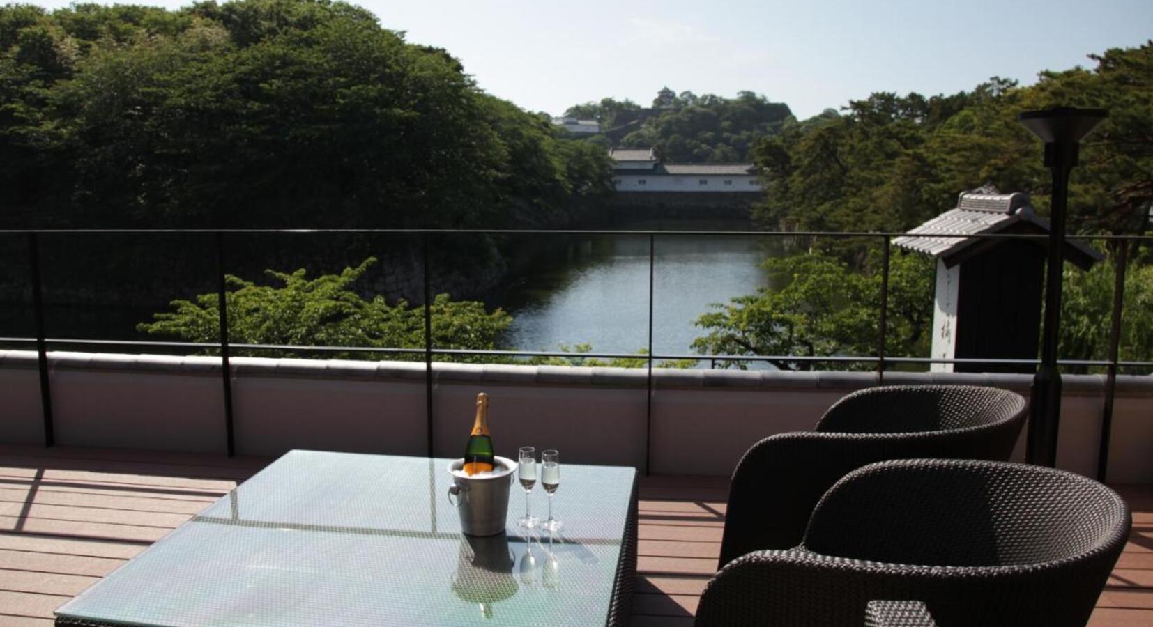 Balcony and view