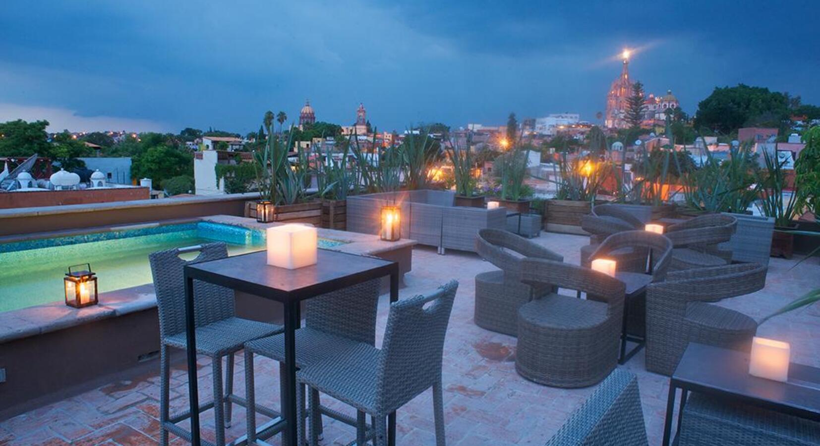 Rooftop bar