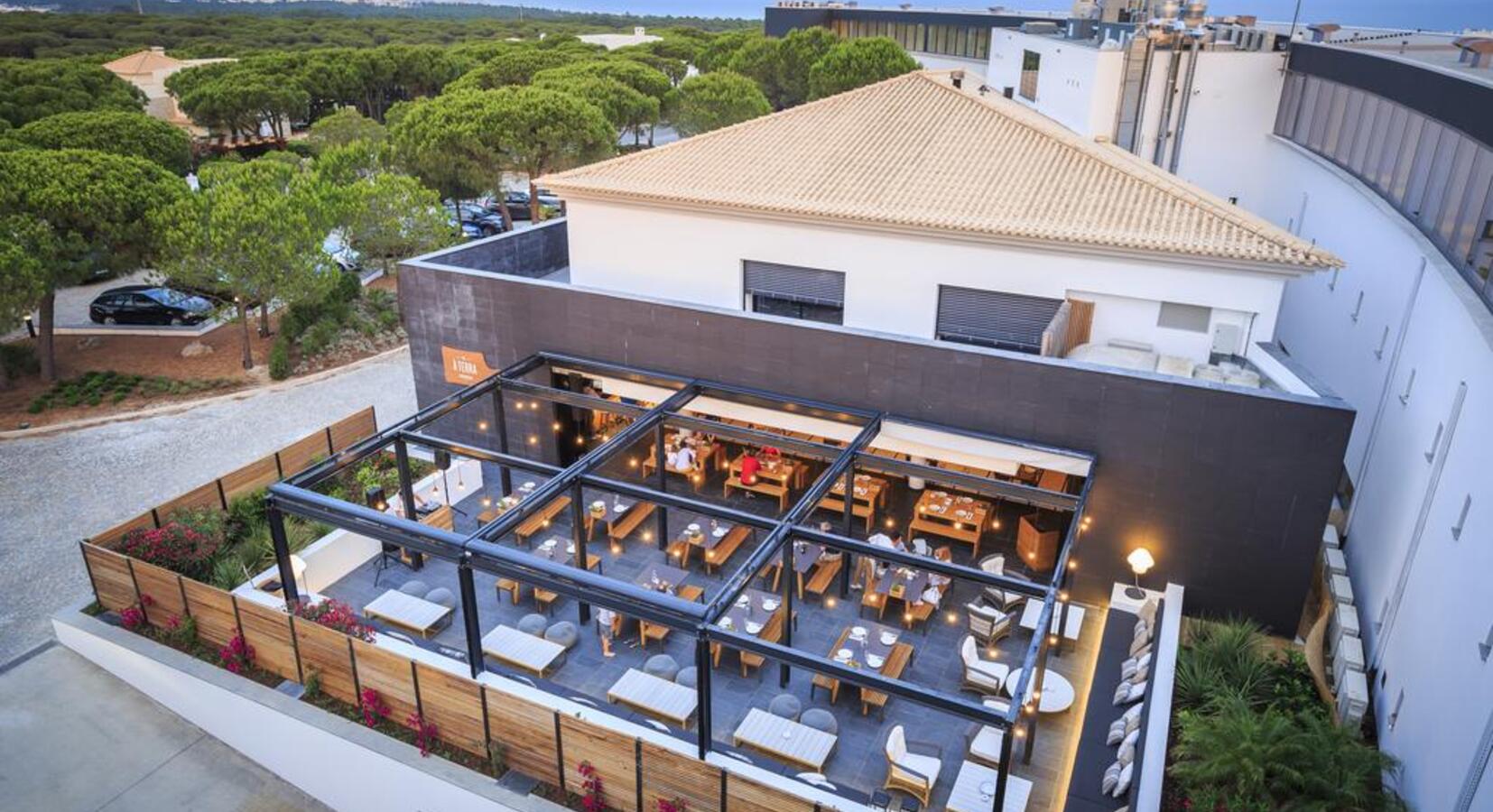 Restaurant Aerial View