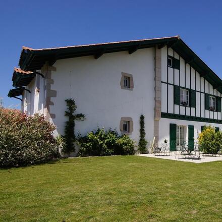 Hotel exterior and garden