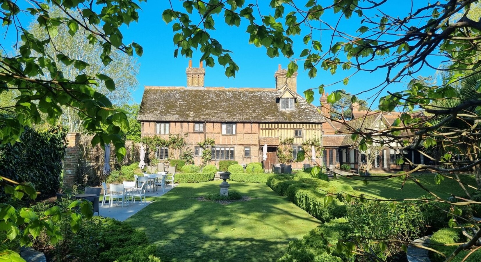 Spring Morning at Langshott Manor