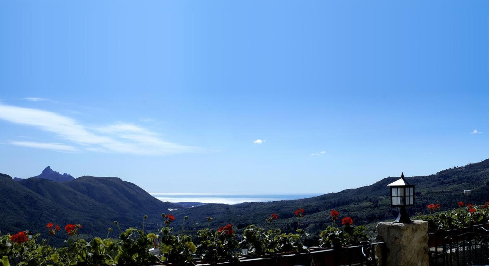 Sea and Mountain View