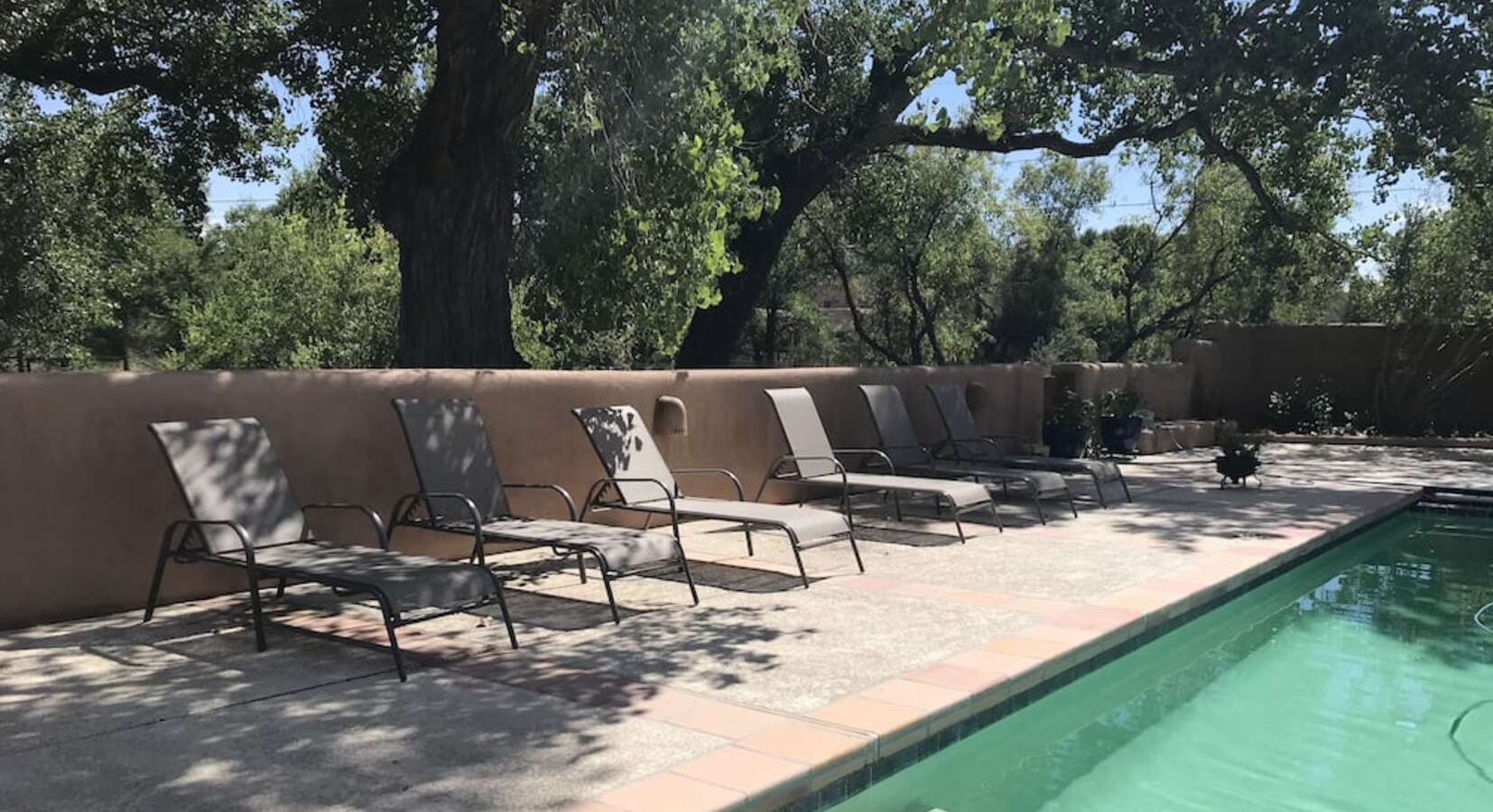 Poolside