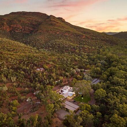 Aerial View of Camp