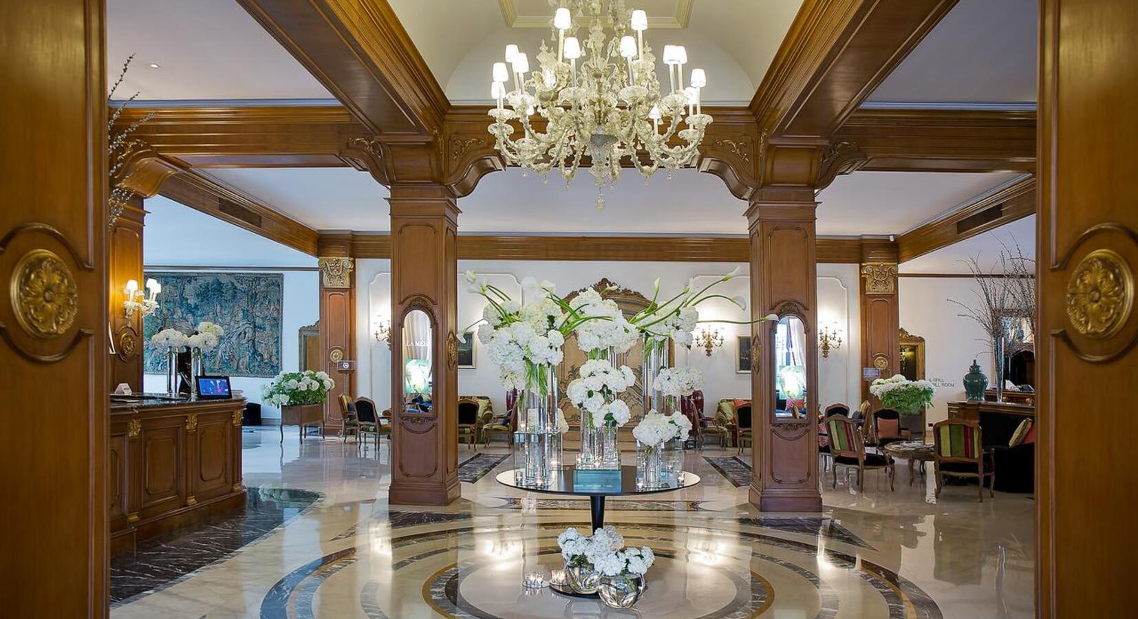 Hotel lobby