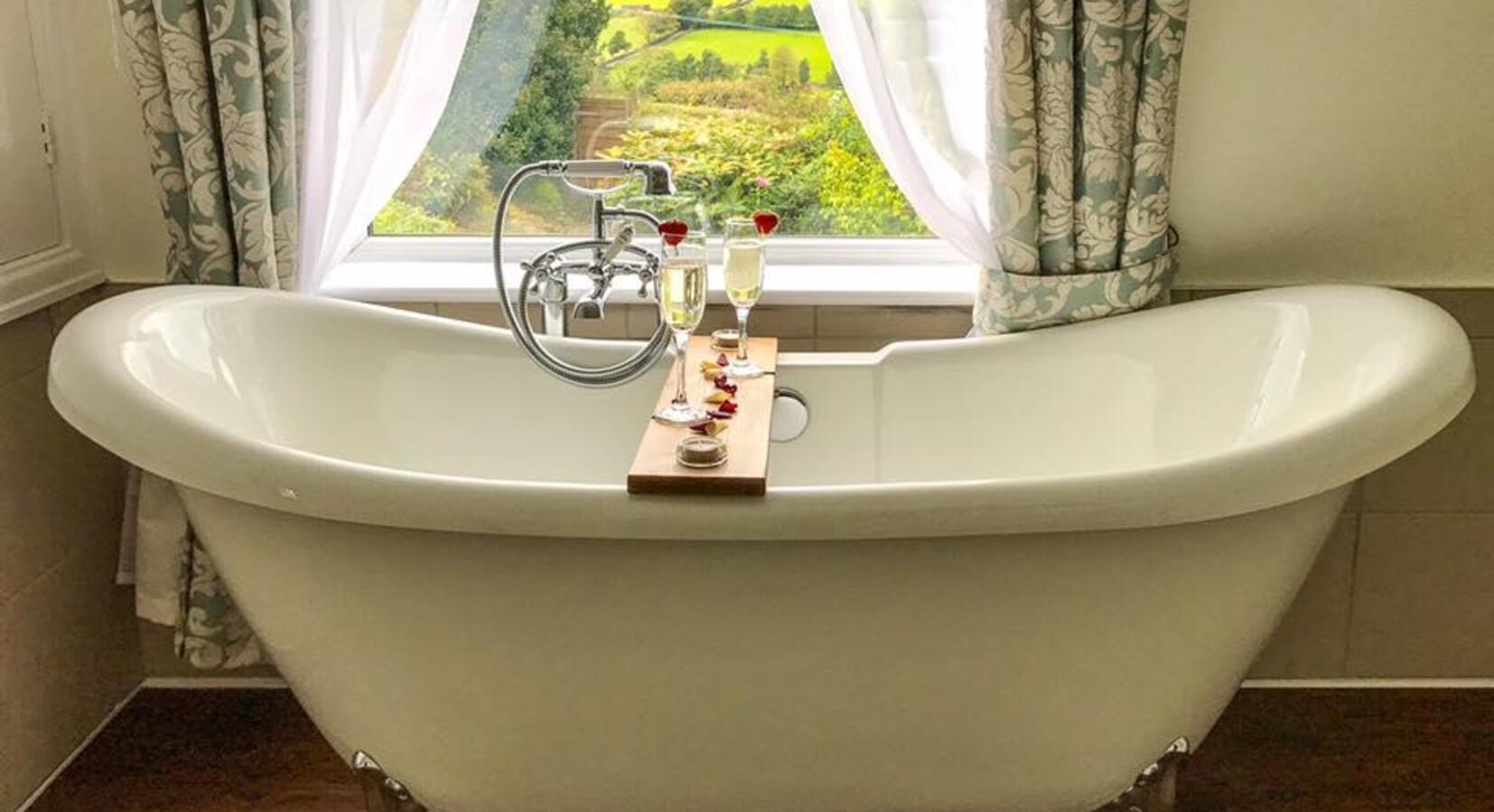 Bath with a view