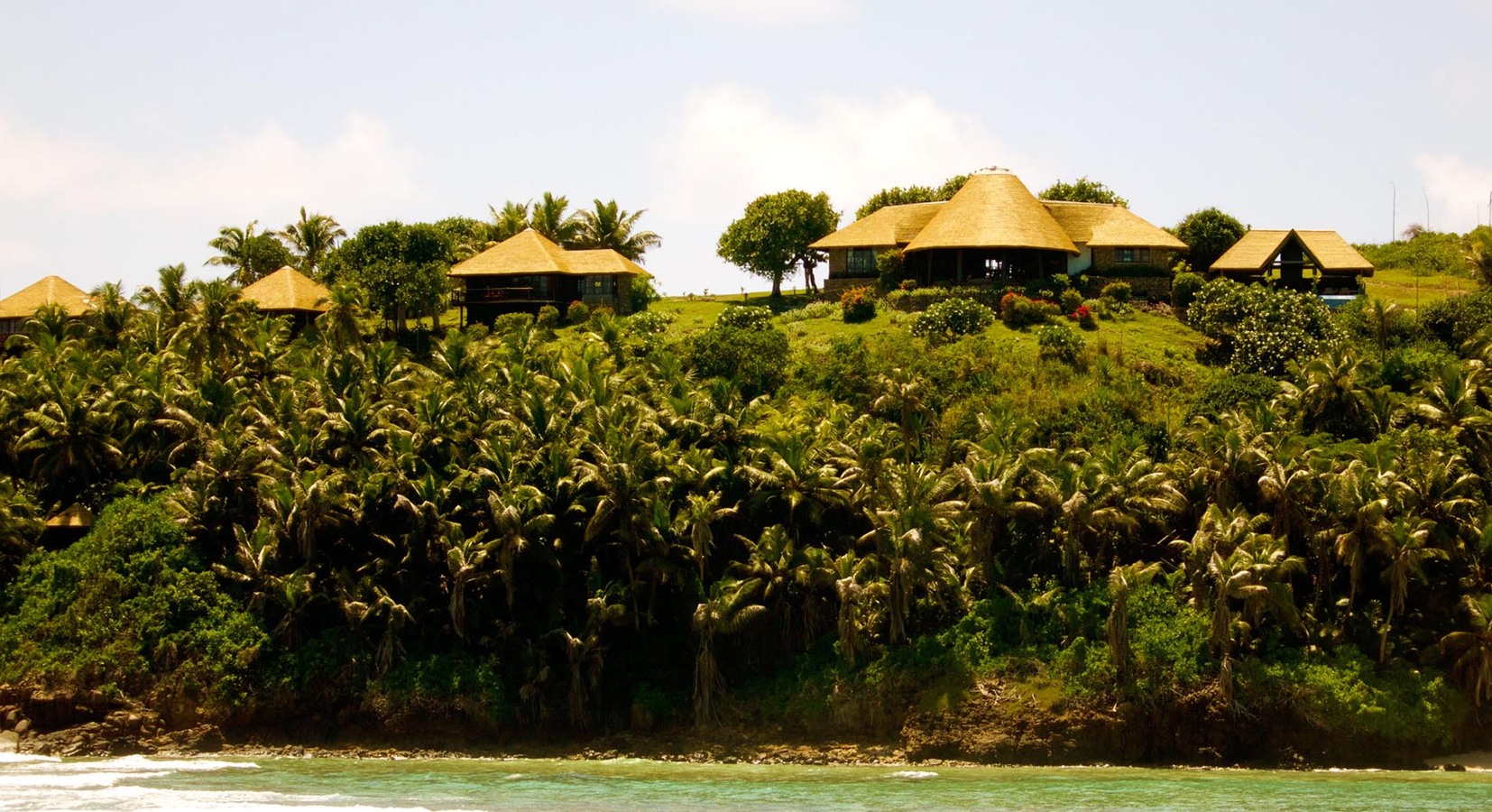 View of hotel villas