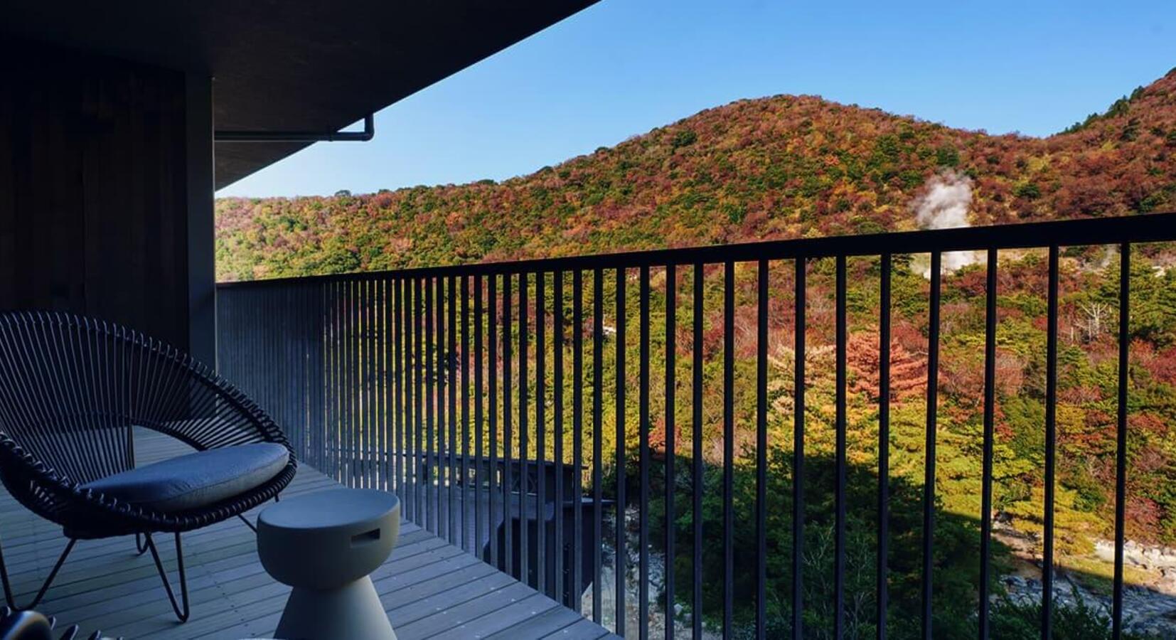 Terrace with Forest Views