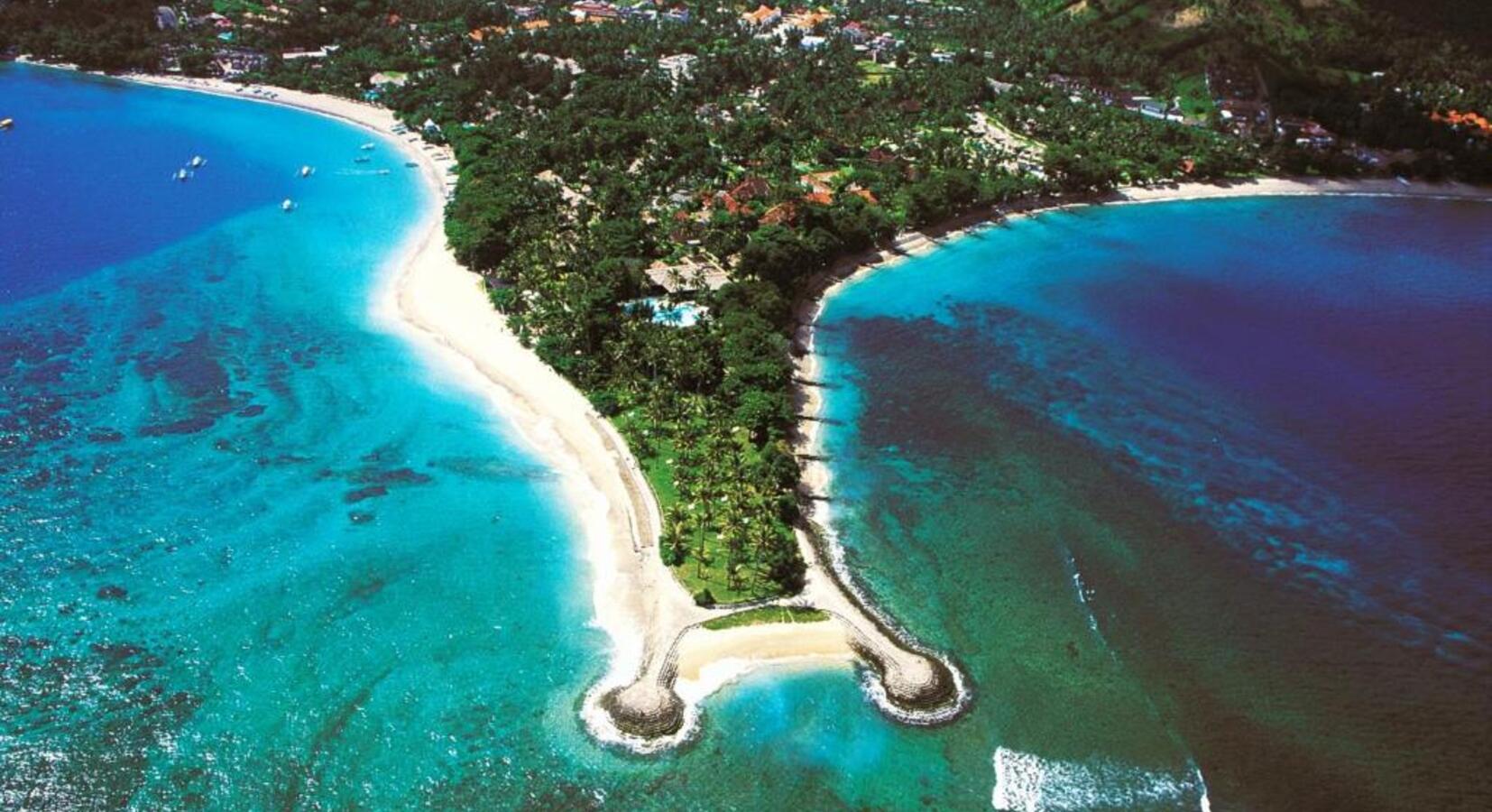 Aerial View - Senggigi Beach