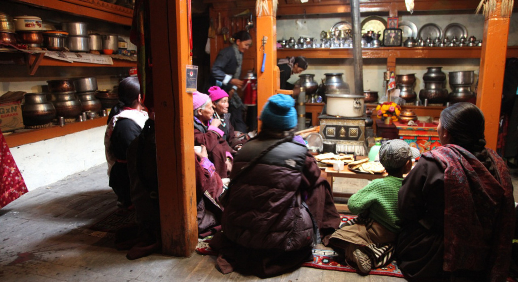 Traditional Ladakhi Kitchen