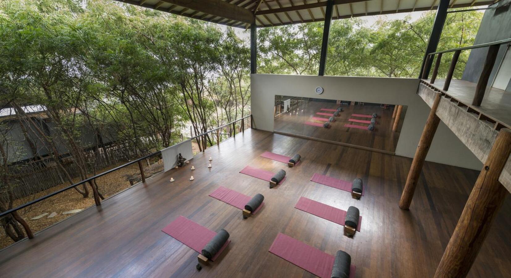 Hotel yoga studio