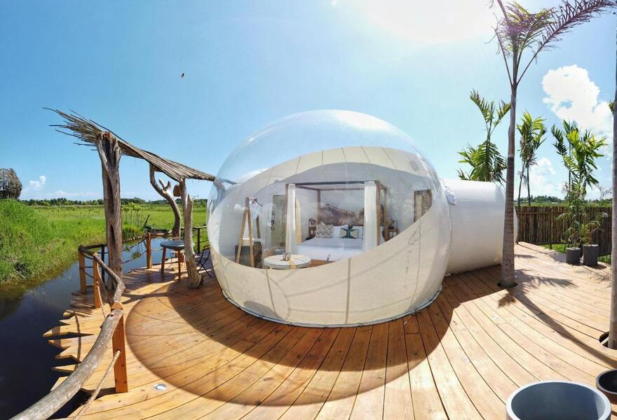 Green Land Bubble Glamping