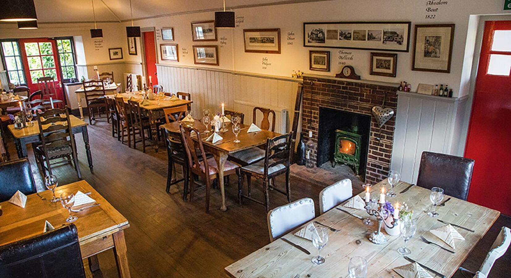 Interior pub area