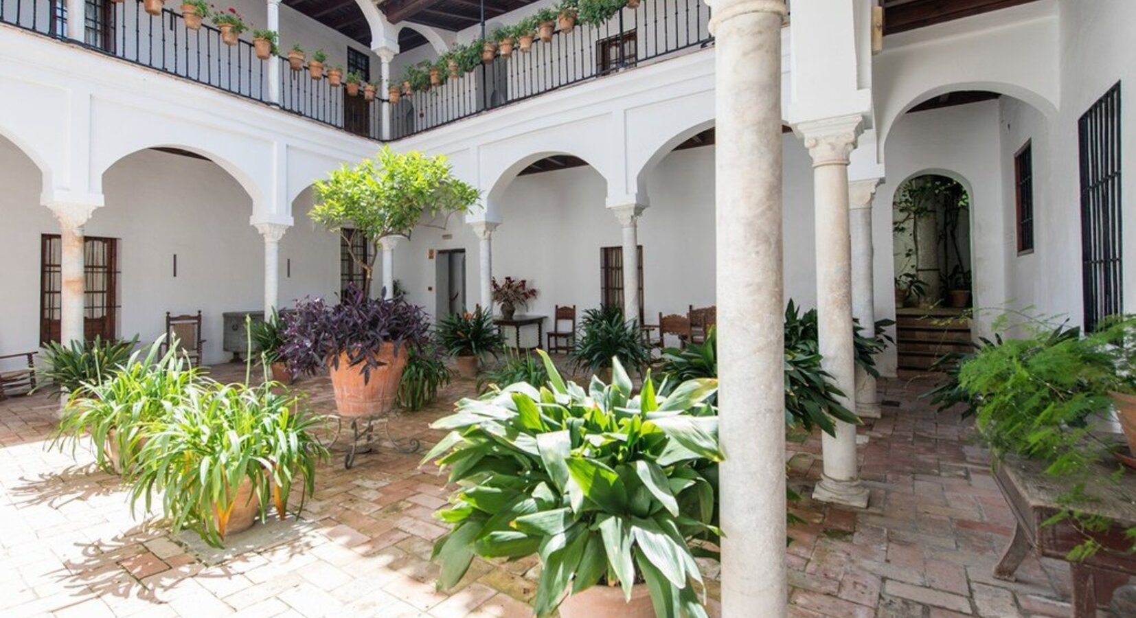 Interior courtyard