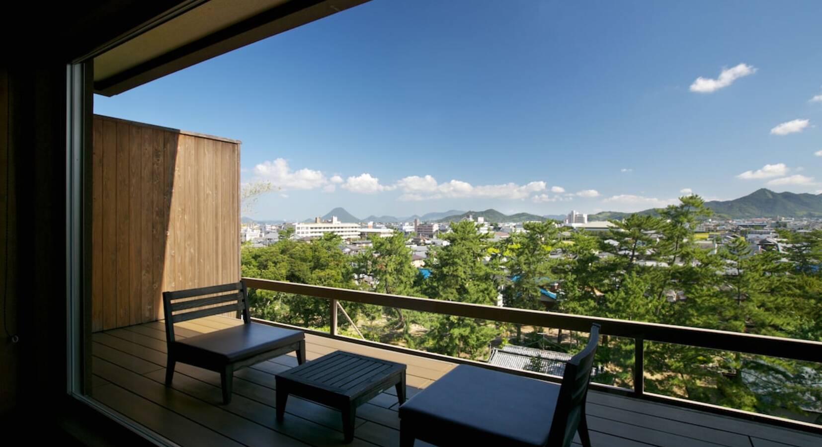 Private Balcony with a view