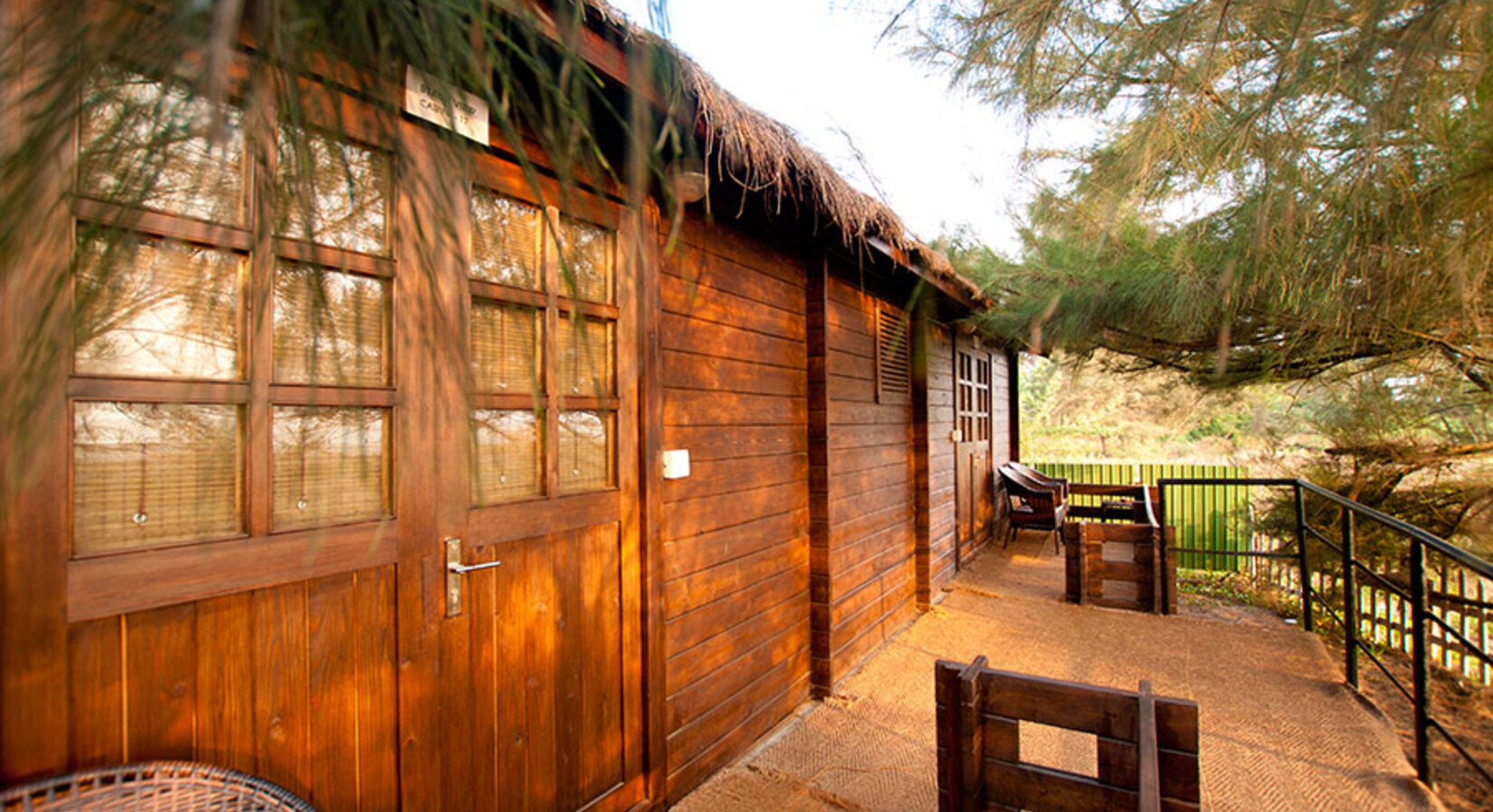 Beach View Log Cabin