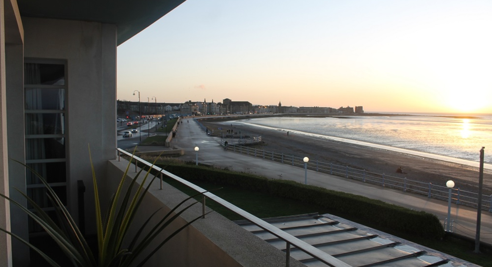 Midland Hotel balcony view