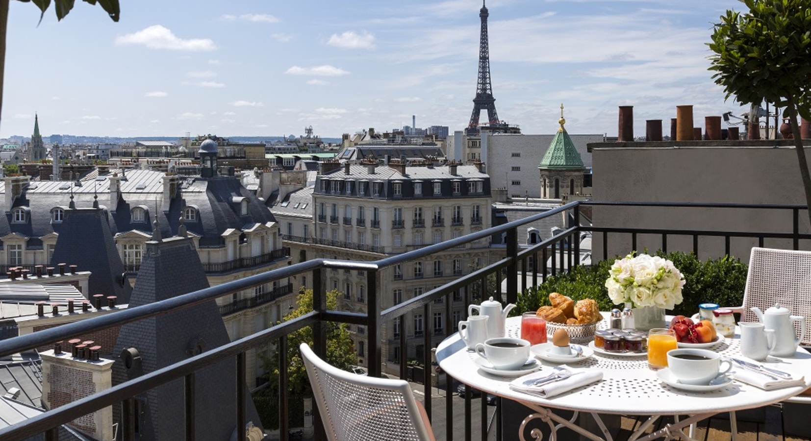 Terrace Junior Suite - Eiffel Tower view