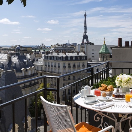 Terrace Junior Suite - Eiffel Tower view