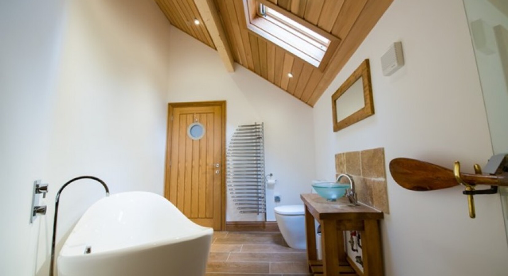 Lodge bathroom