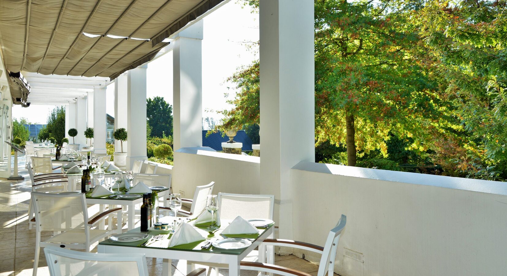 Terrace dining