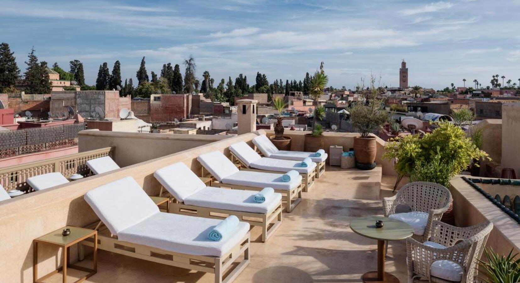 Roof Terrace and view