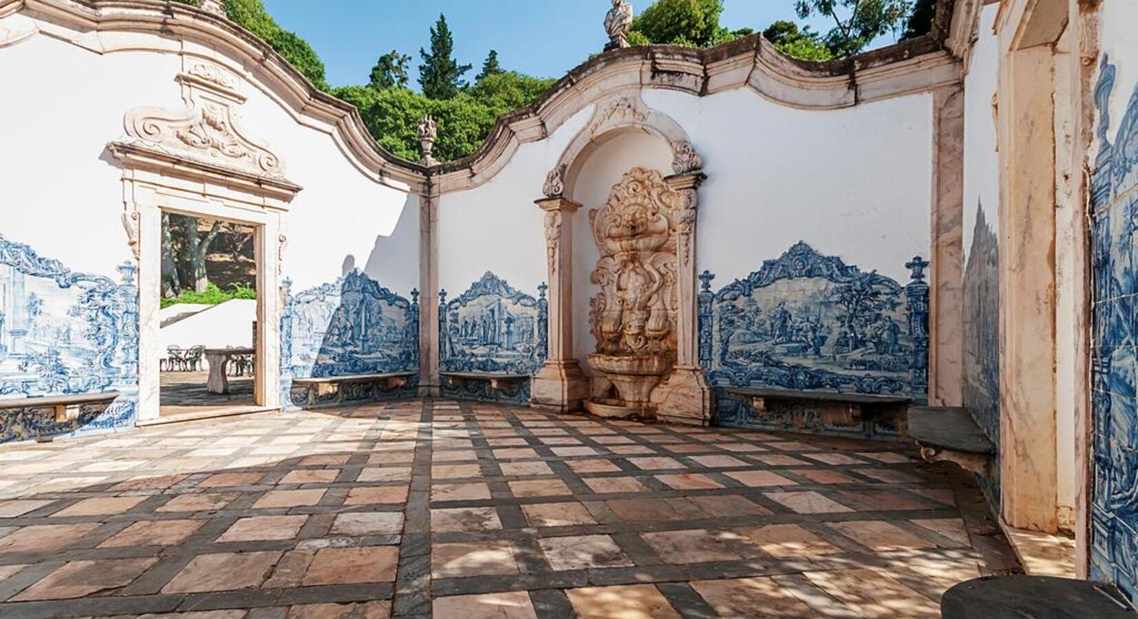 Courtyard detail