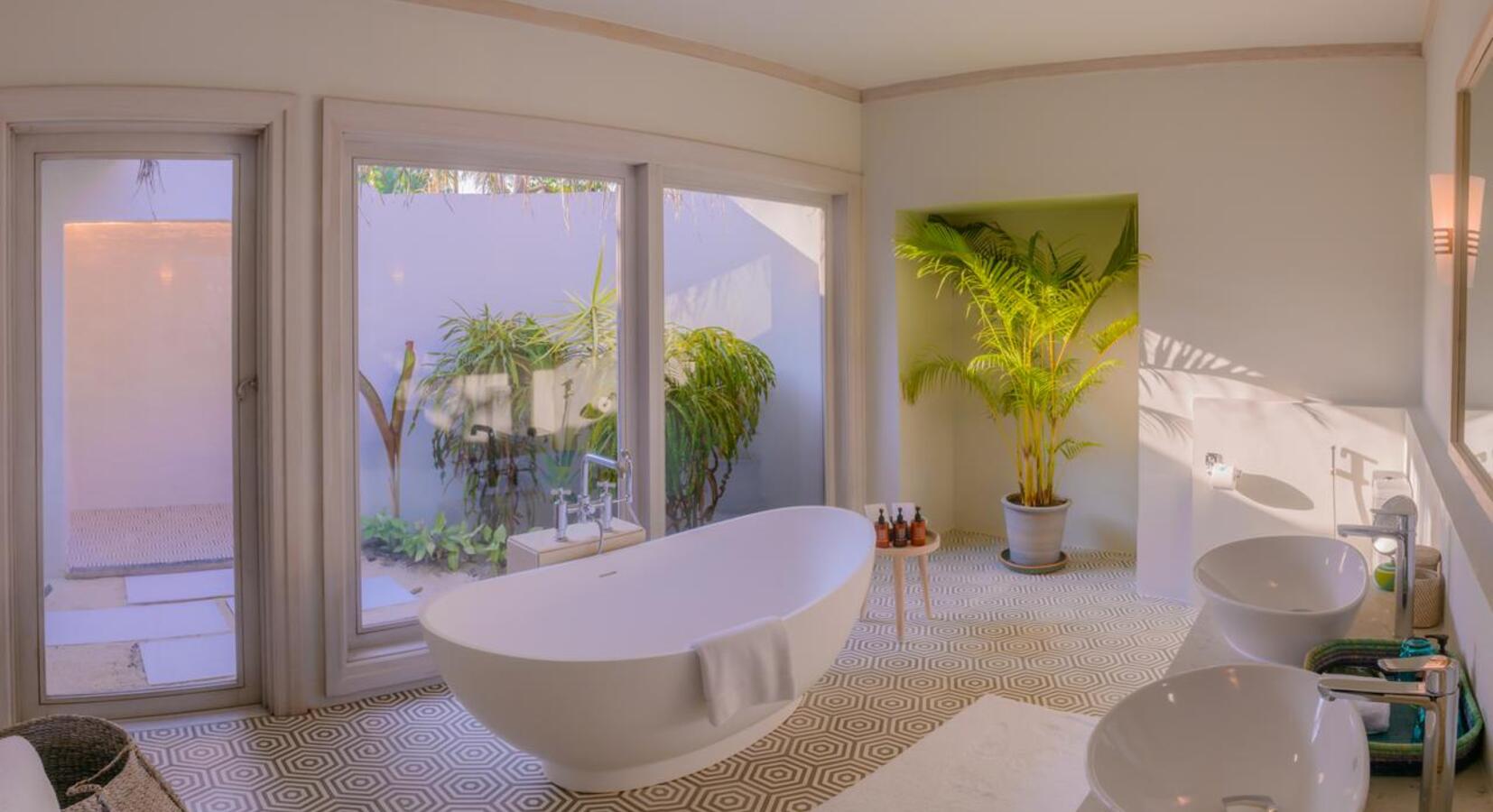 Bathroom of beach villa