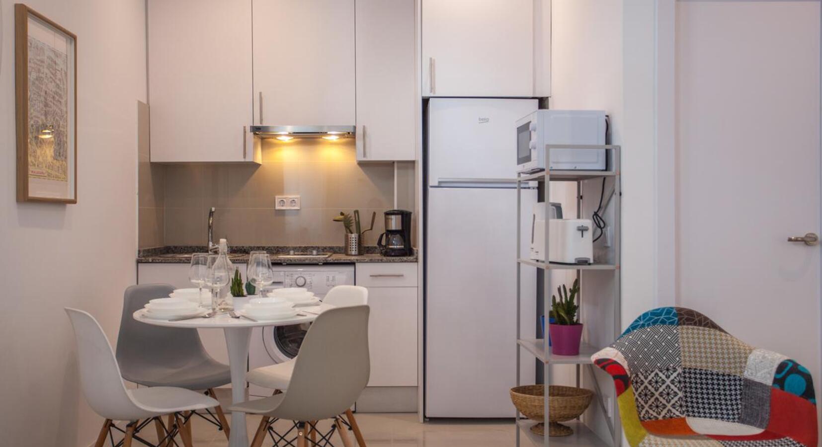 Kitchen and dining room