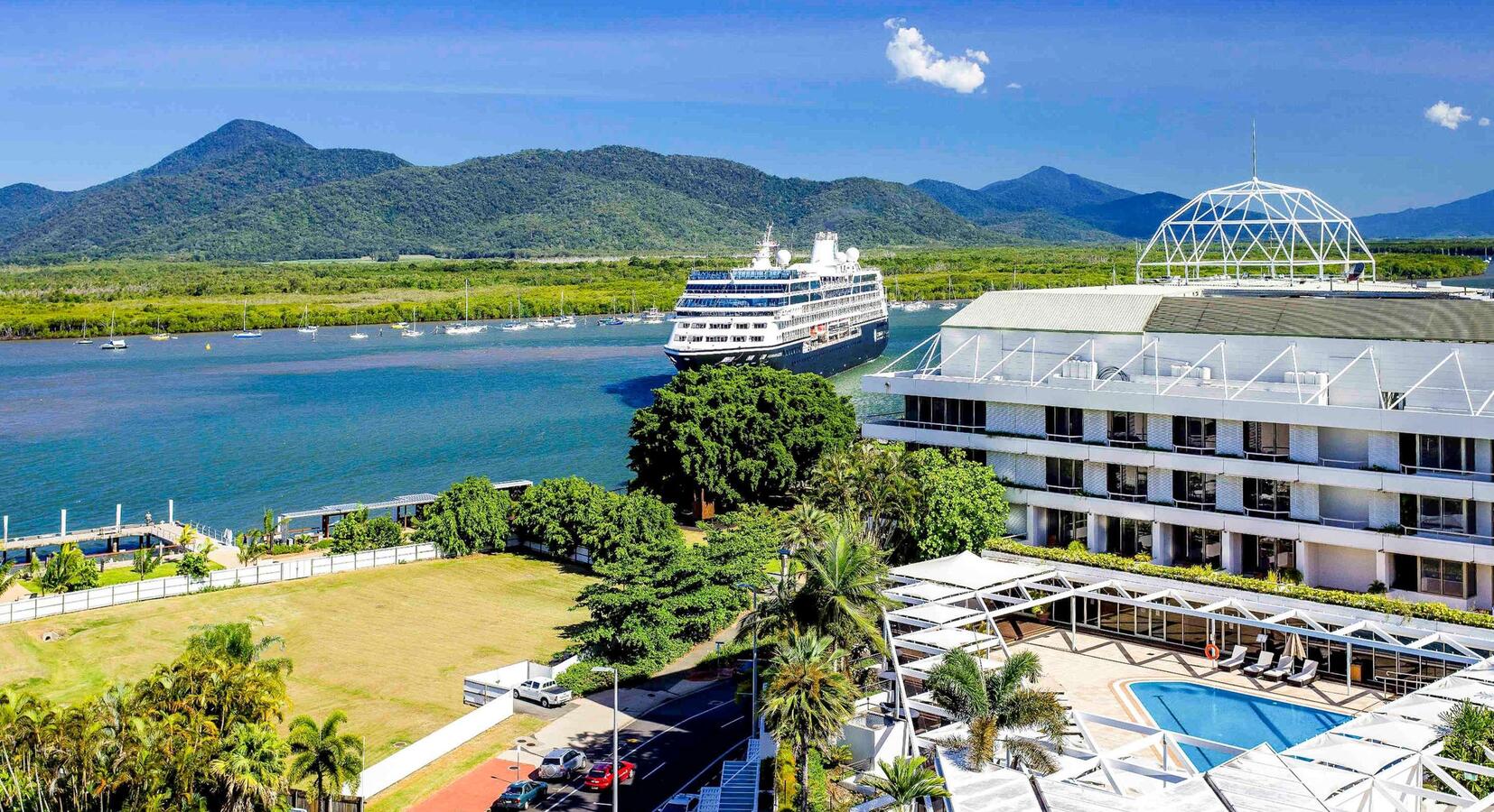 Aerial View of Hotel