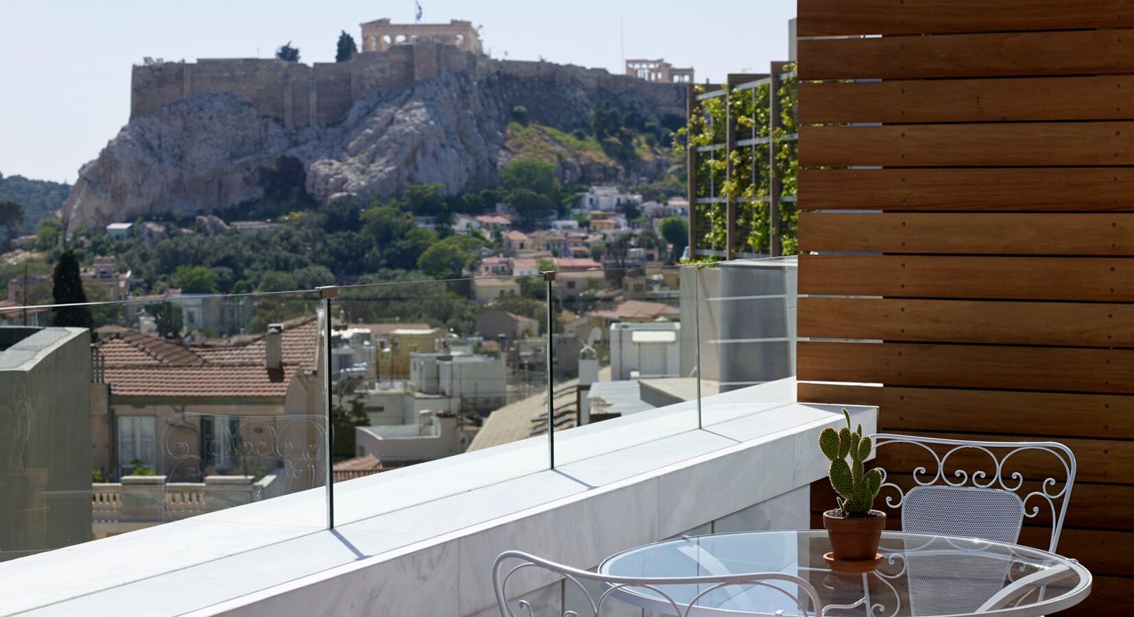 Balcony with a view