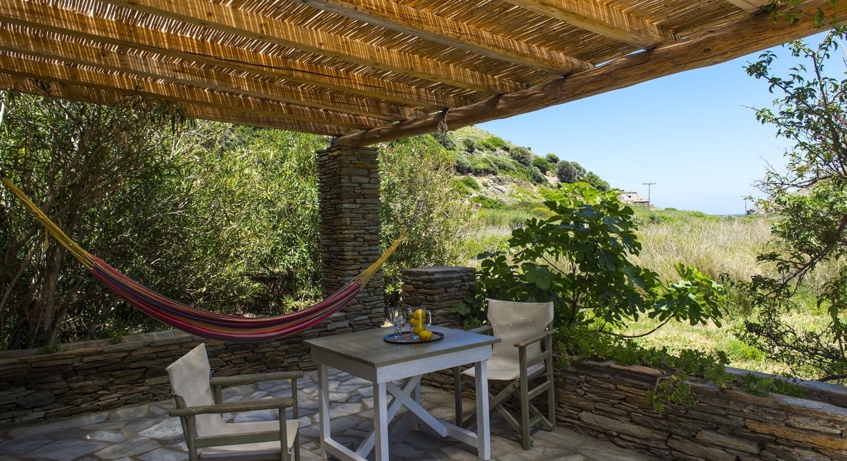 Veranda with pergola