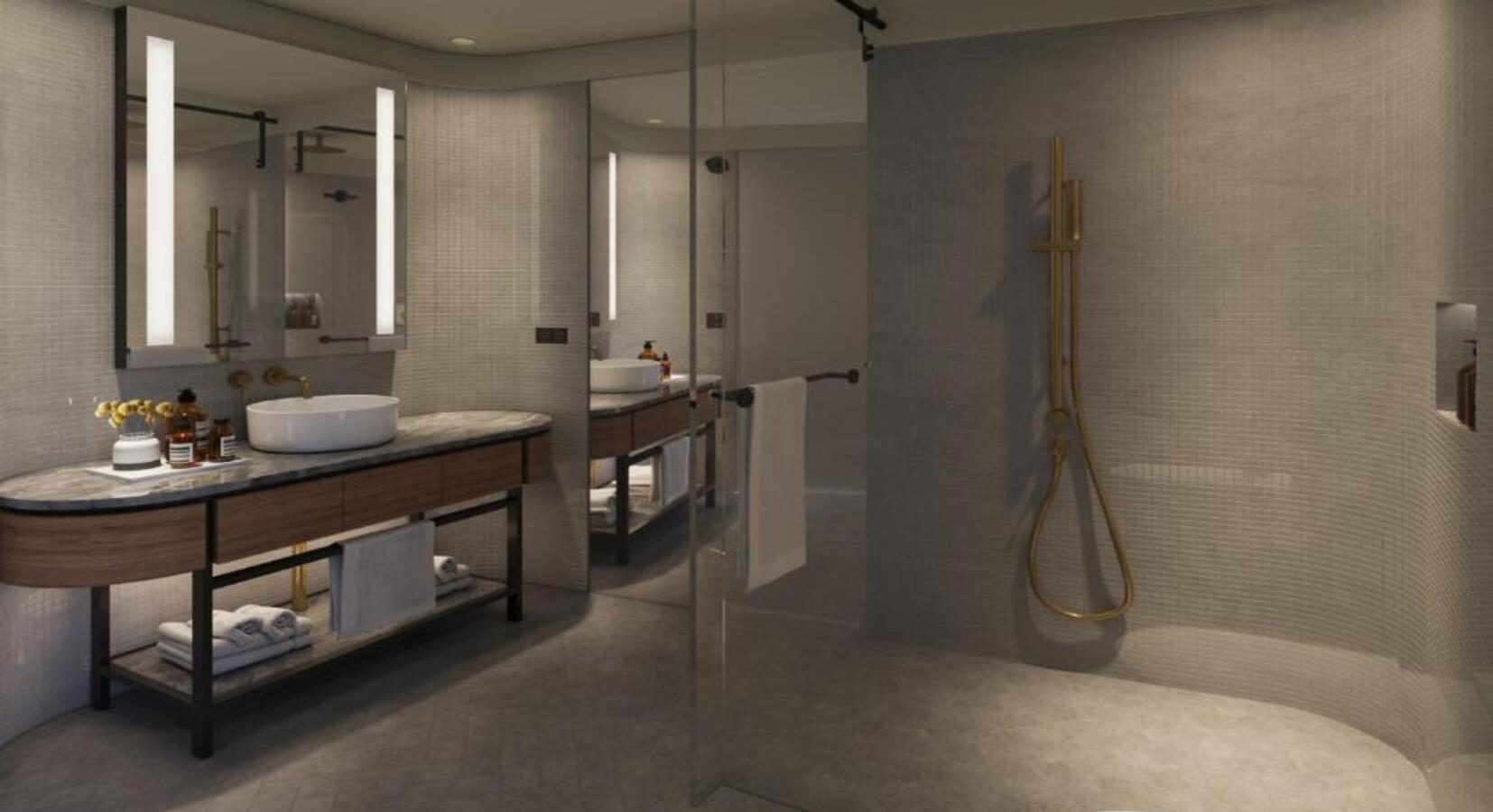 Bathroom with Shower