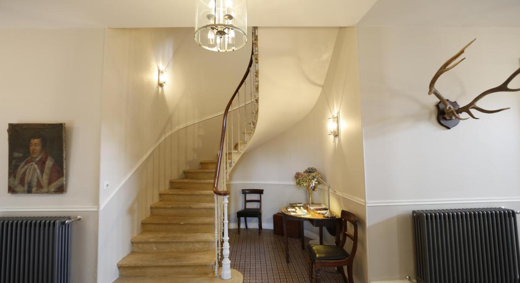 Hotel staircase