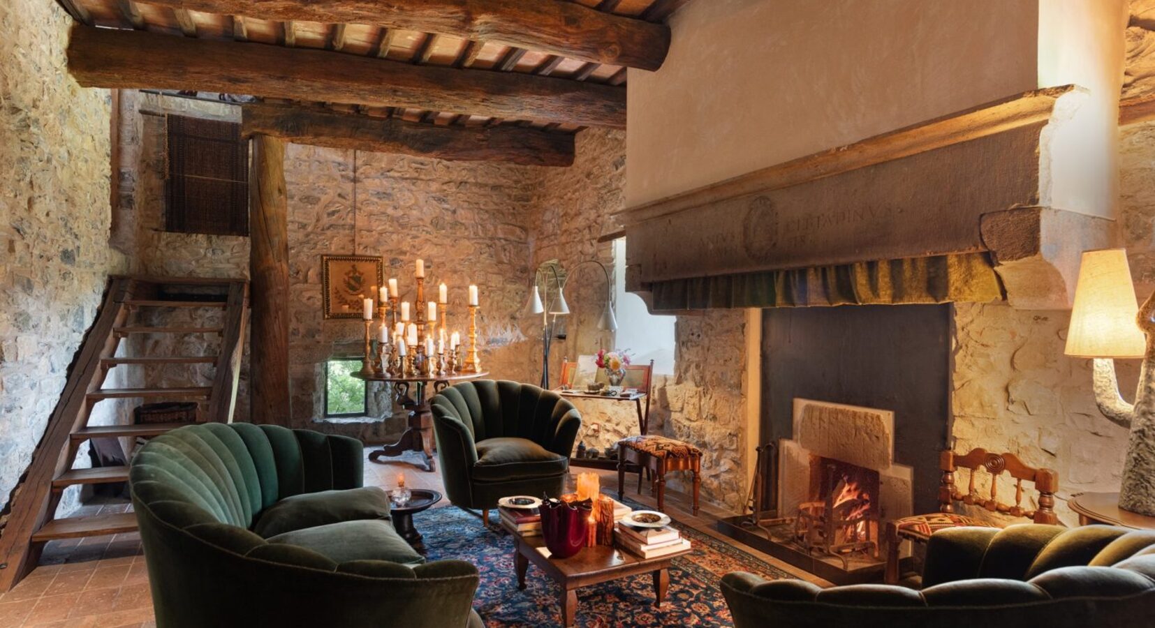 Castello di Vicarello Interiors